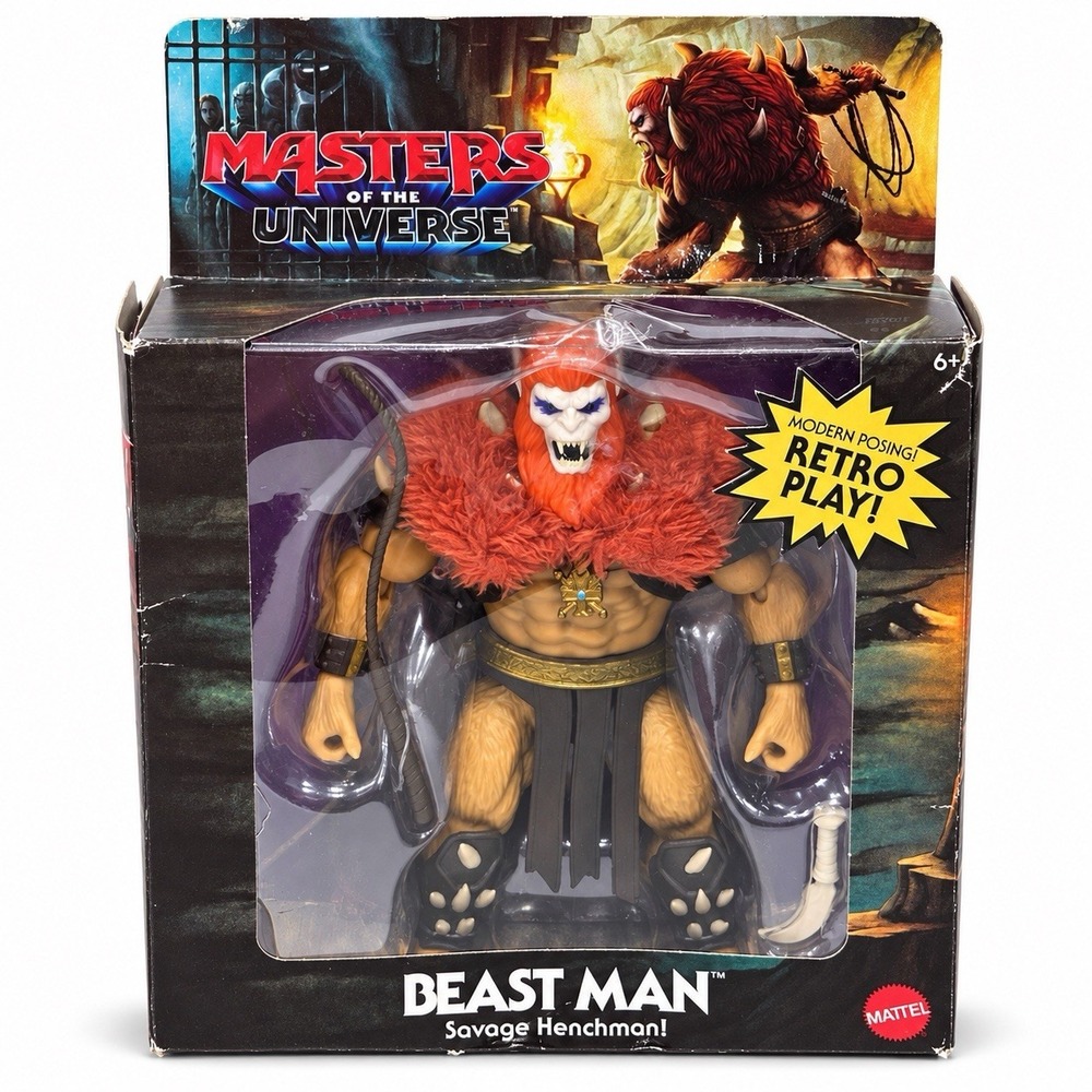 Mattel MOTU Beast Man Savage Henchman Action Figure JMG59 2026 New in Box